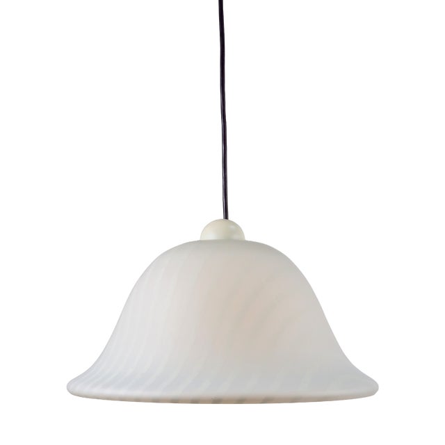 Vintage Pendant Zebra Lamp from Peill & Putzler, 1960s For Sale