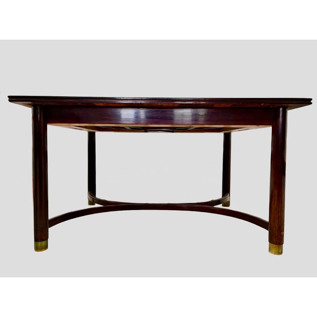 Vienna Secession Model No. 994 Extendable Dining Table by Jacob & Josef Kohn, Vienna, 1910s For Sale - Image 3 of 6