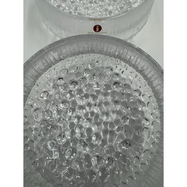 Set of 4 Iittala Ultima Thule Glass Dessert Bowls by Tapio Wirkkala – Made in Finland For Sale In Houston - Image 6 of 10