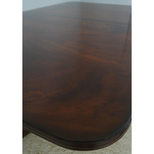 Maitland Smith Figural Mahogany Dining Room Table For Sale - Image 15 of 18