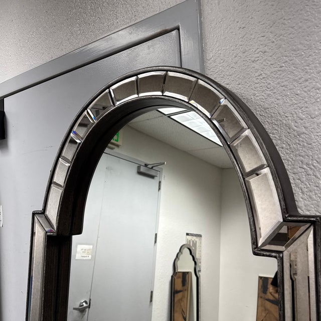 Uttermost Uttermost Bacavi Arch Antiqued Beveled Wall/Floor Mirror For Sale - Image 4 of 12