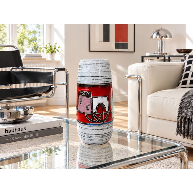Ceramic Vase from Scheurich Keramik, West Germany 1970 For Sale - Image 9 of 10