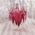 Contemporary Joseph Hospodka Pink Art Glass Bowl or Vase For Sale - Image 3 of 5