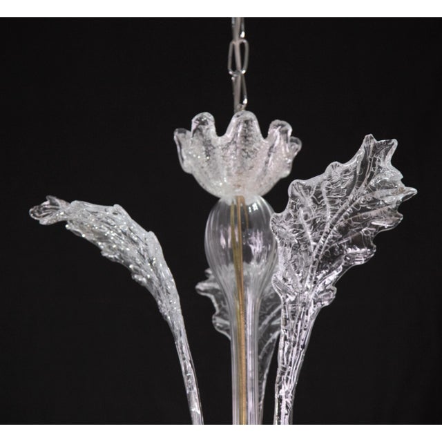 Glass Vintage Murano Chandelier, 1970s For Sale - Image 7 of 12