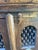 Late 19th Century 19th Century Indian Wooden Side Cabinet With Arched Metal Grate Window Door For Sale - Image 5 of 11