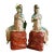 Rare Pair of Quan-Yin Buddhist Bodhisattvas of Compassion Porcelain Statues For Sale