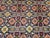 Vintage Persian Tabriz Afshan Rug, Hand-Knotted Wool, Allover Caucasian Shirvan Pattern, Navy & Ivory, 7x10 For Sale - Image 18 of 18