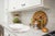 White Lacquer Round Wood Tray Set For Sale - Image 9 of 11