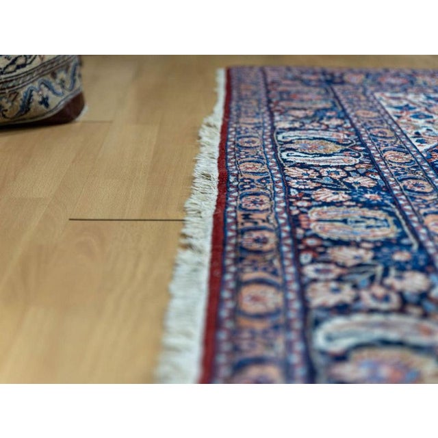 Historic Hand-Knotted Mashhad Rug For Sale - Image 15 of 18