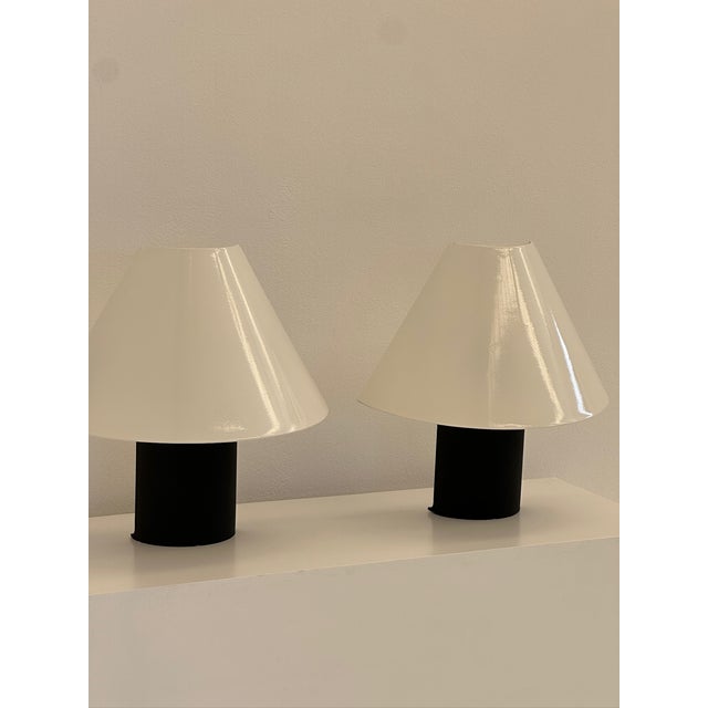 Table Lamps by M. Barbaglia for PAF, 1980s, Set of 2 For Sale - Image 14 of 18