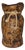 Vintage Ceramic Vase in the shape of Open Sack with Visual Rope Closure by Bay-Keramik, 1970s For Sale