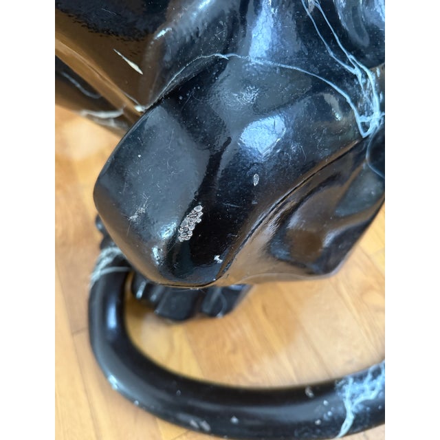 1990s Life Size Fiberglass Panther Statue, Circa 1990 For Sale - Image 5 of 8