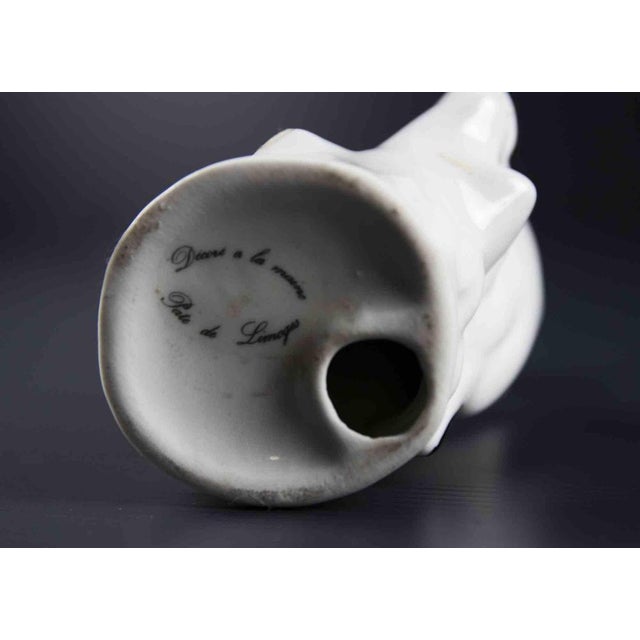 Vintage Porcelain Dolphins Sculpture by Limoges, France, 1970s For Sale - Image 4 of 5