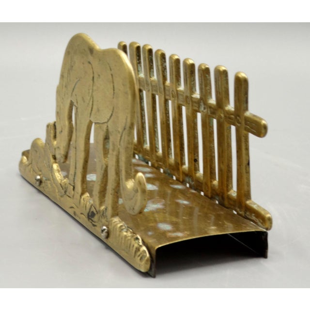 Antique English Equestrian Letter Rack For Sale - Image 6 of 7