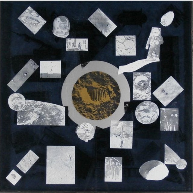 Plastic Lowell Nesbitt, MOONWALK 1970 Color Silkscreen Screenprint Acrylic Plexiglass Mod Space Art, 1970 For Sale - Image 7 of 15