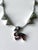 Metal Modern Bird Motif Sterling Silver Necklace and Earrings Set Graziella Laffi For Sale - Image 7 of 14