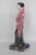 Japanese Lusterware Iridescent Pink and Black Man in Kimono Figurine For Sale - Image 12 of 12