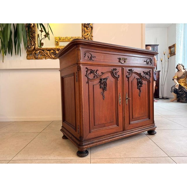 Antique Pfeiferlbarock Buffet in Oak For Sale - Image 5 of 11