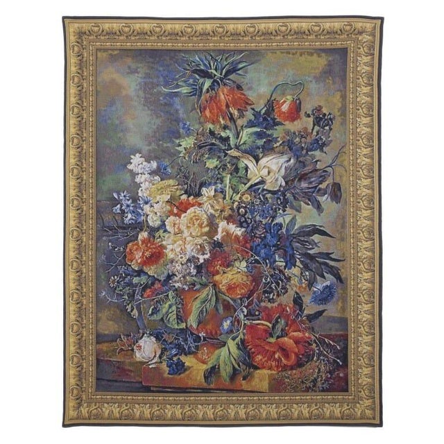 This beautiful tapestry is woven on a jacquard loom by skilled weavers, keeping alive the centuries old tradition of...