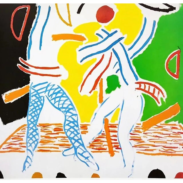 Pop Art David Hockney Paints the Stage - 1984 Limited Edition Poster For Sale - Image 3 of 4