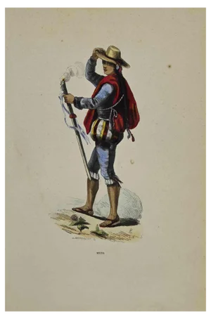 Auguste Wahlen, Metis, Lithograph, 1844