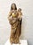 Baroque Madonna, Mother of God with Child, 18th Century, Carved Wood, Painted For Sale - Image 3 of 18