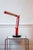 1970s Vintage Red Acrylic Desk Lamp by Tom Ahlström & Hans Ehrich for Fagerhults Sweden, 1975 For Sale - Image 5 of 14