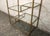 Brass Vintage Mid-Century Multitiered Bronze Plated Waterfall Shelf For Sale - Image 8 of 13