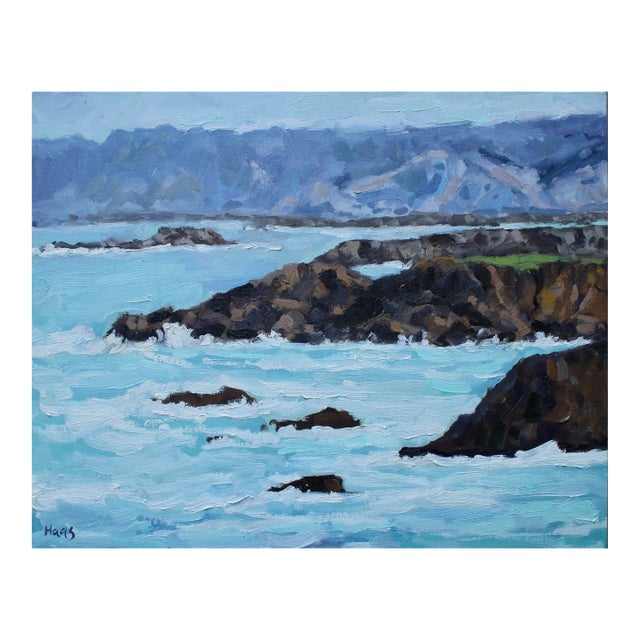 Modern Impressionist Coastal Views — Oil Painting For Sale