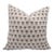 Fabdivine Decorative Block Print Cushion Cover 18x18 Inch Duck Canvas-Kohinoor For Sale