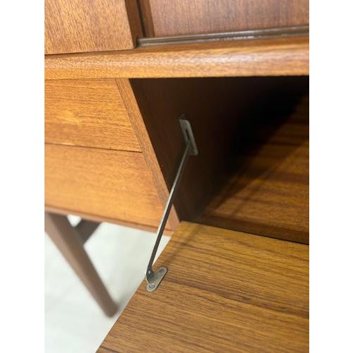 Mid-Century Highboard in Teak For Sale - Image 14 of 18