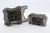 Filigree Silver Cardboard Box with Embossed Animals For Sale - Image 6 of 11