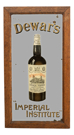 Dewars & Sons Old Liqueur Whisky Mirror, 1930s