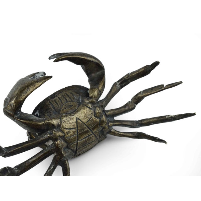Mid 20th Century Silvered Crab Shape Box For Sale - Image 10 of 12