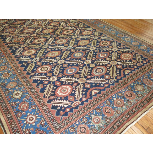 Zabihi Collection Tribal Large Antique Malayer Rug - 10'1" x 16'2" For Sale - Image 4 of 10