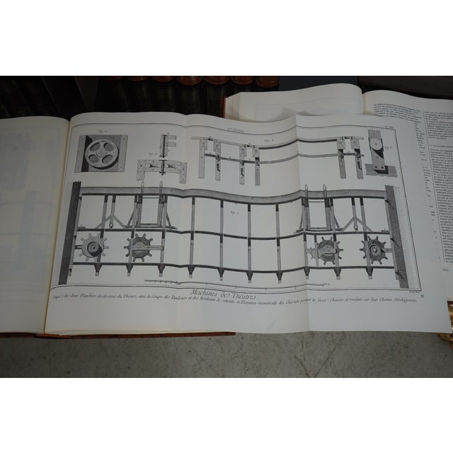 Diderot & D’ALEMBERT Set of Italian Leather Bound Encyclopedia For Sale - Image 17 of 18