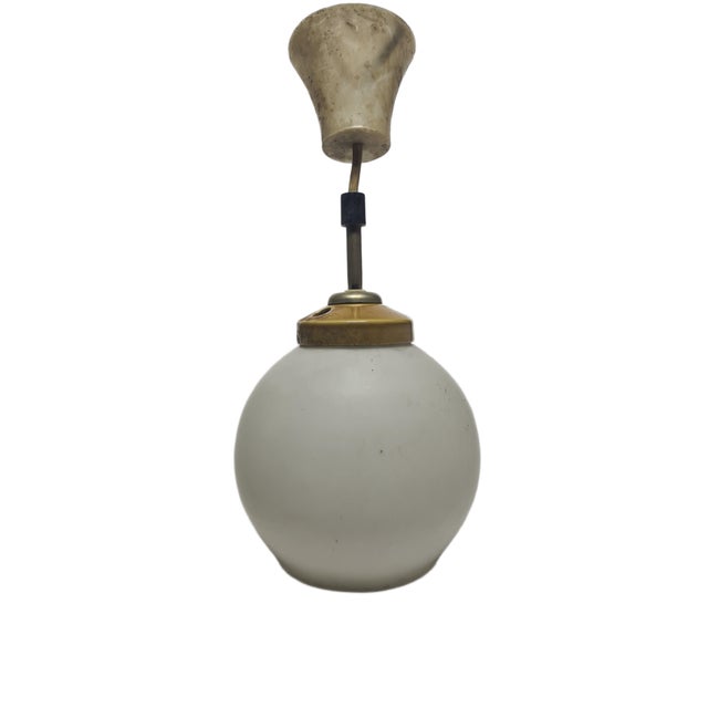 Postmodern Communist Pendant Lamp, Poland, 1970s For Sale - Image 15 of 16