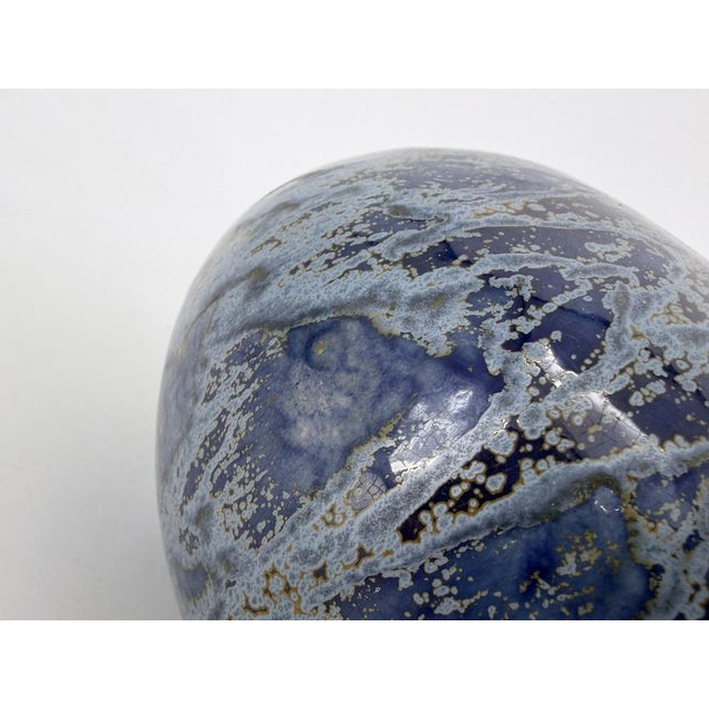 Flow Glazed Studio Ceramic Pieces, 1994, Set of 3 For Sale - Image 4 of 18