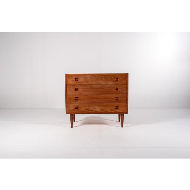 Mid-Century Danish Teak Chest of Drawers, 1960s For Sale - Image 13 of 13