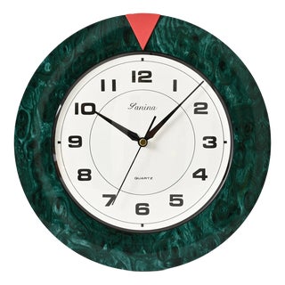 Postmodern Wall Clock from Sanina, 1990s For Sale