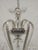 Transparent Vintage Waterford Fleur De Lis S Curved Cut Crystal 5 Arm 5 Light Chandelier For Sale - Image 8 of 12