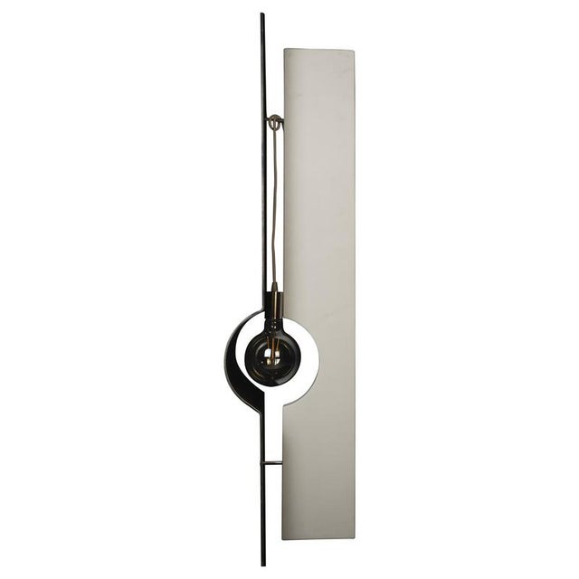 Oculus 2.1 Handcrafted Floor Lamp in Iron & Marble by D´ARK Atelier For Sale - Image 12 of 12