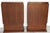 Large Pair of Art Deco Style Zebrawood Pedestals, Late 20th Century This impressive pair of Art Deco–style pedestals is...