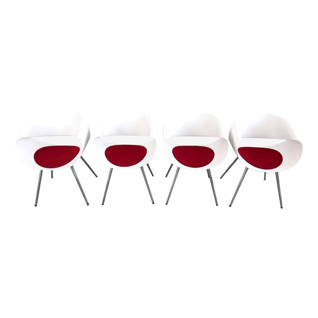 Little Perillo Chairs by Martin Ballendat for ZÜCO, Set of 4 For Sale