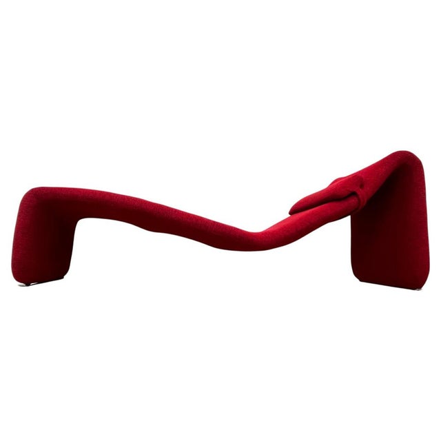 Mid-Century Modern Djinn Lounge Chair by Olivier Mourgue for Airborne, 1965 For Sale - Image 10 of 10