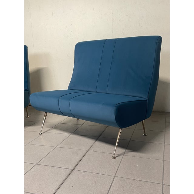 Sofas, 1950s, Set of 2 For Sale - Image 6 of 18