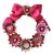 Valentines Wreath With Dresdens Artisan Made by Black Market Creative For Sale