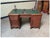 Antique Art Nouveau Double-Sided Desk, 1910 For Sale - Image 9 of 14
