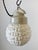 Ceramic Vintage White Porcelain Pendant Light, 1970s For Sale - Image 7 of 16
