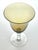 Set of 4 Amber Contemporary Water or All Purpose Glasses For Sale - Image 4 of 4